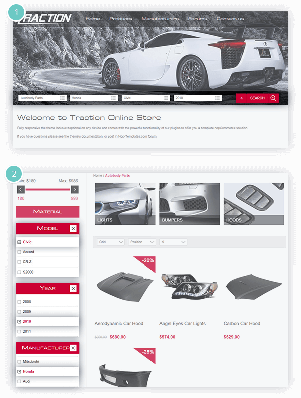 پلاگین Nop Ajax Filters Pro